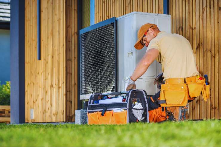 installazione pompa di calore