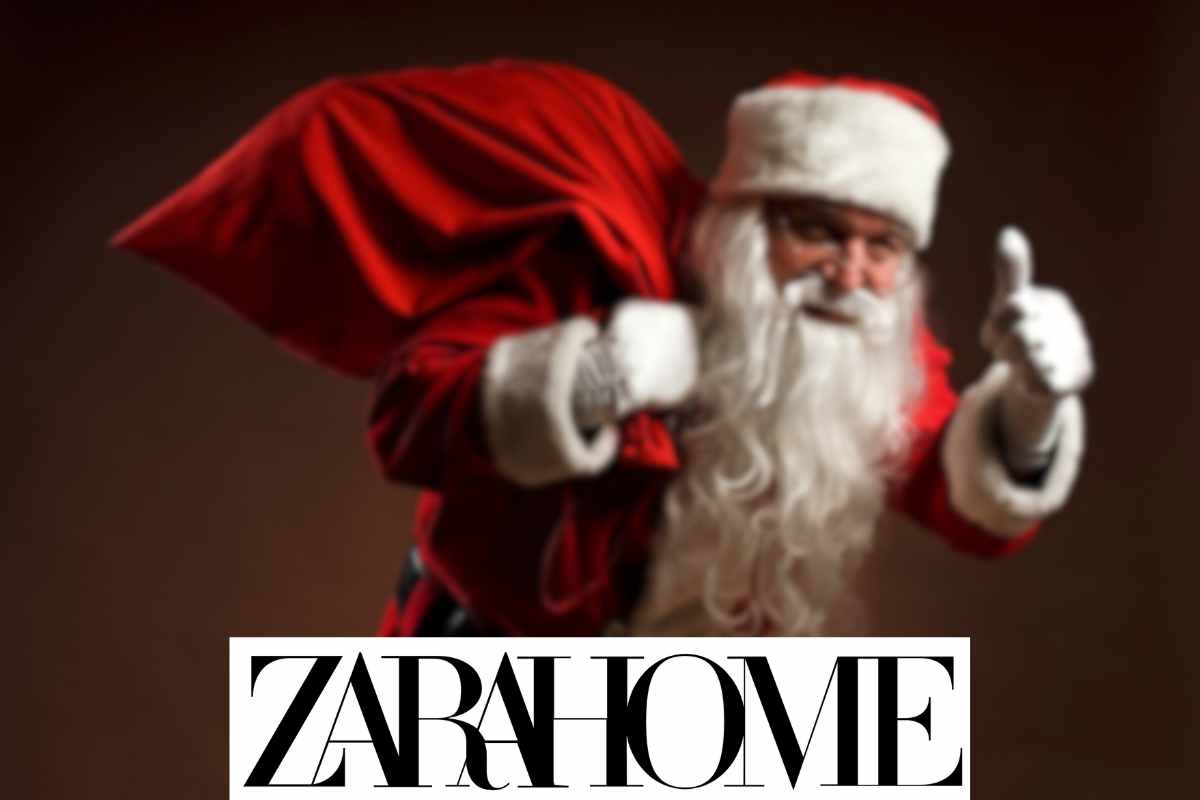 babbo natale logo zara home