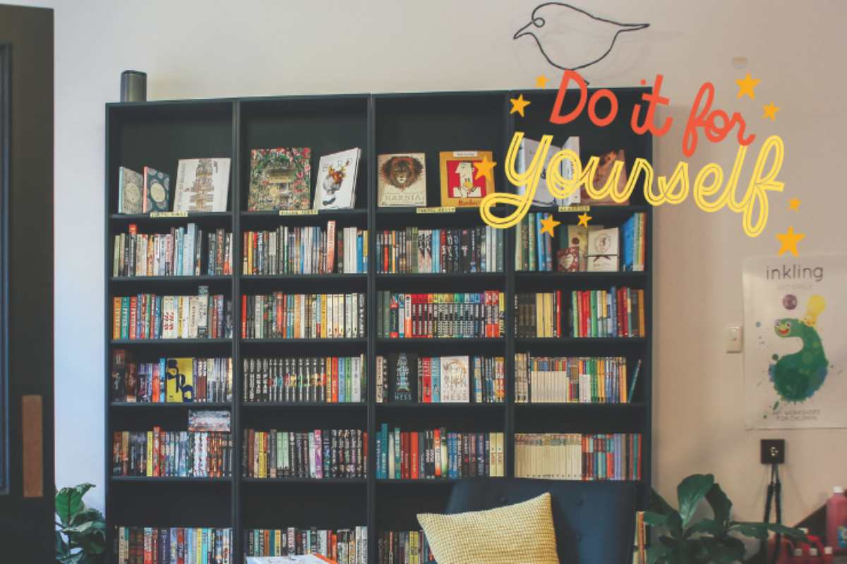 libreria con grafica do it yourself