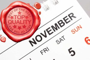 calendario novembre sigillo top quality