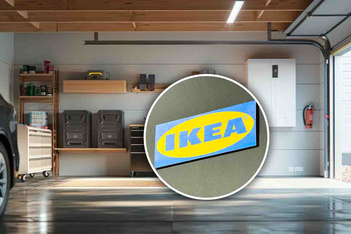 Garage e logo Ikea