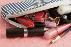 Beauty-case con i trucchi