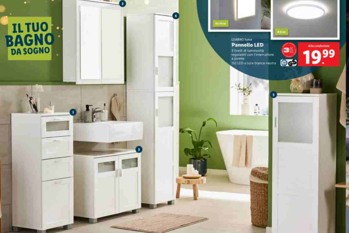 Mobili bagno LIVARNO Home Lidl