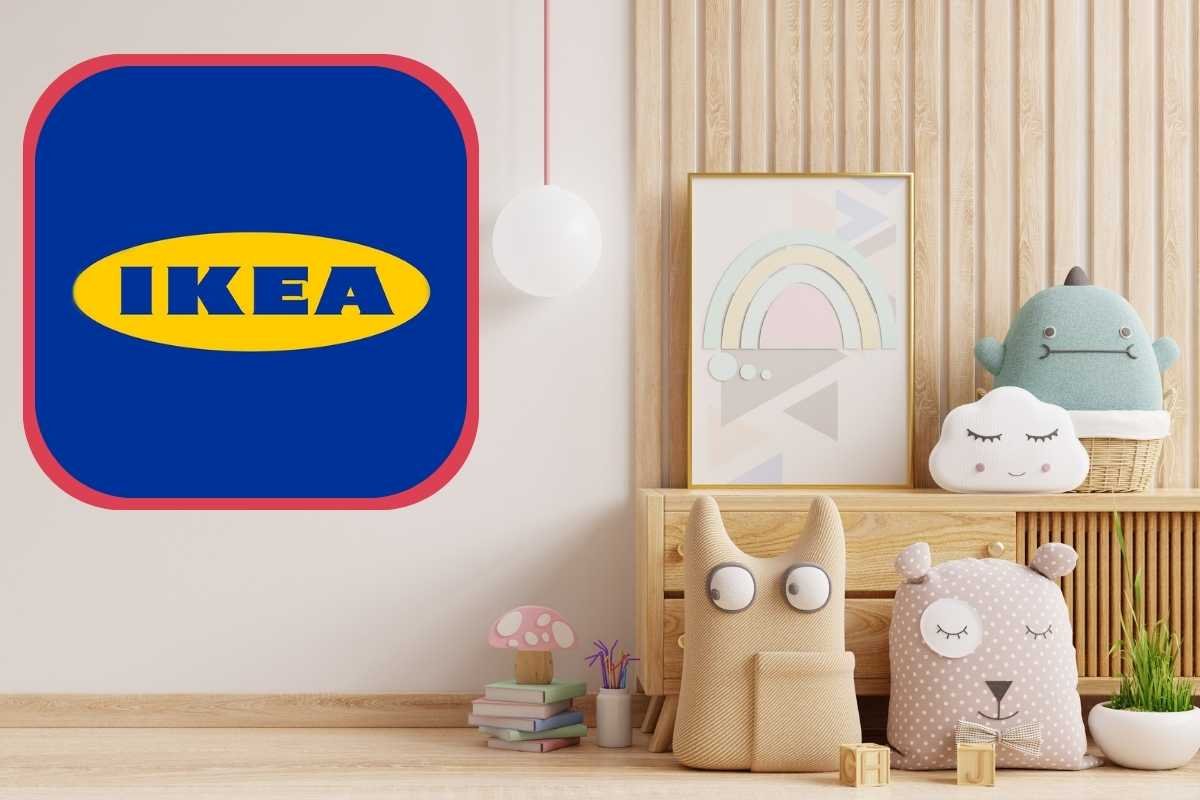 Oggetti per bambini, logo Ikea