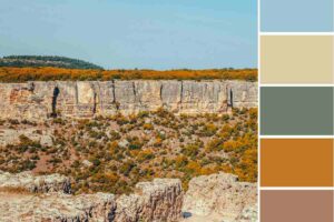 palette per arredare con i colori della natura