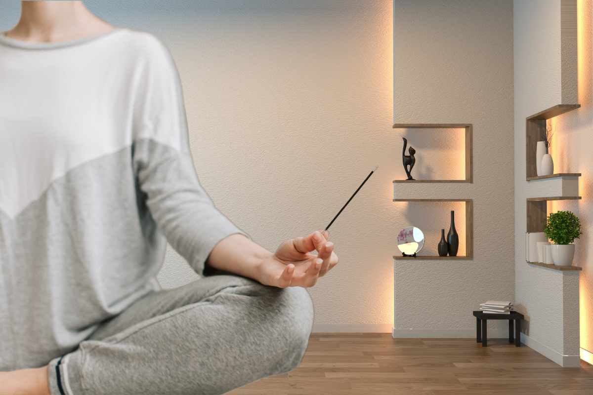 Persona in meditazione