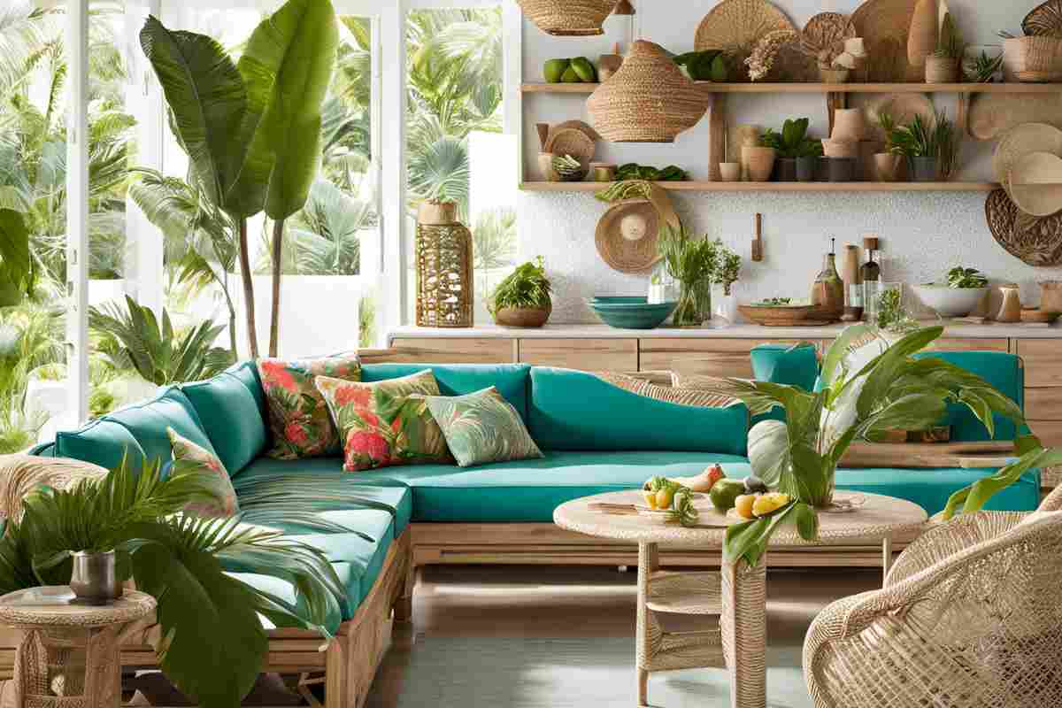 arredo tropical chic caratteristiche