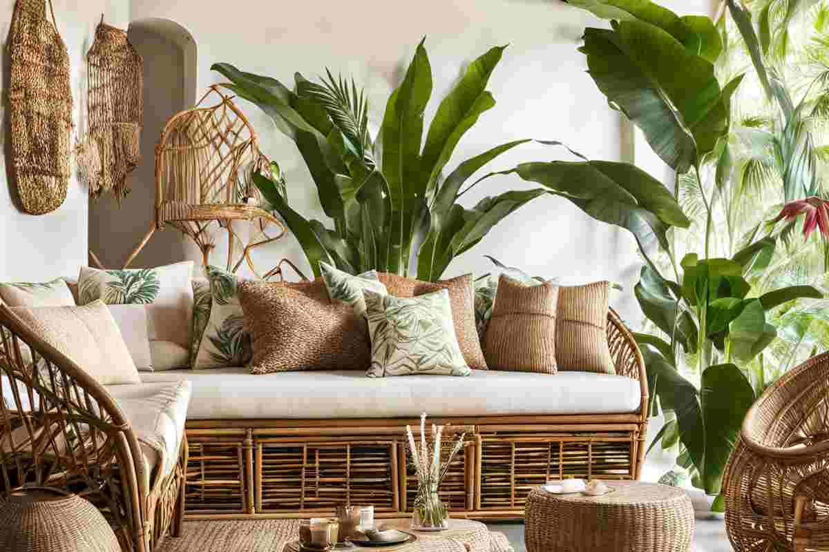 arredo tropical chic come riprodurlo in casa