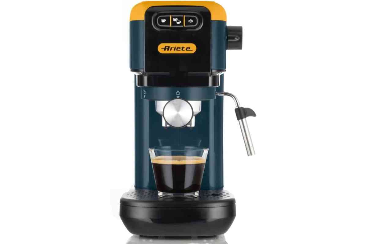 Ariete 1399 Macchina da caffè espresso Mango Yellow