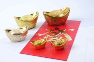 lingotti d'oro per attirare denaro secondo il Feng Shui