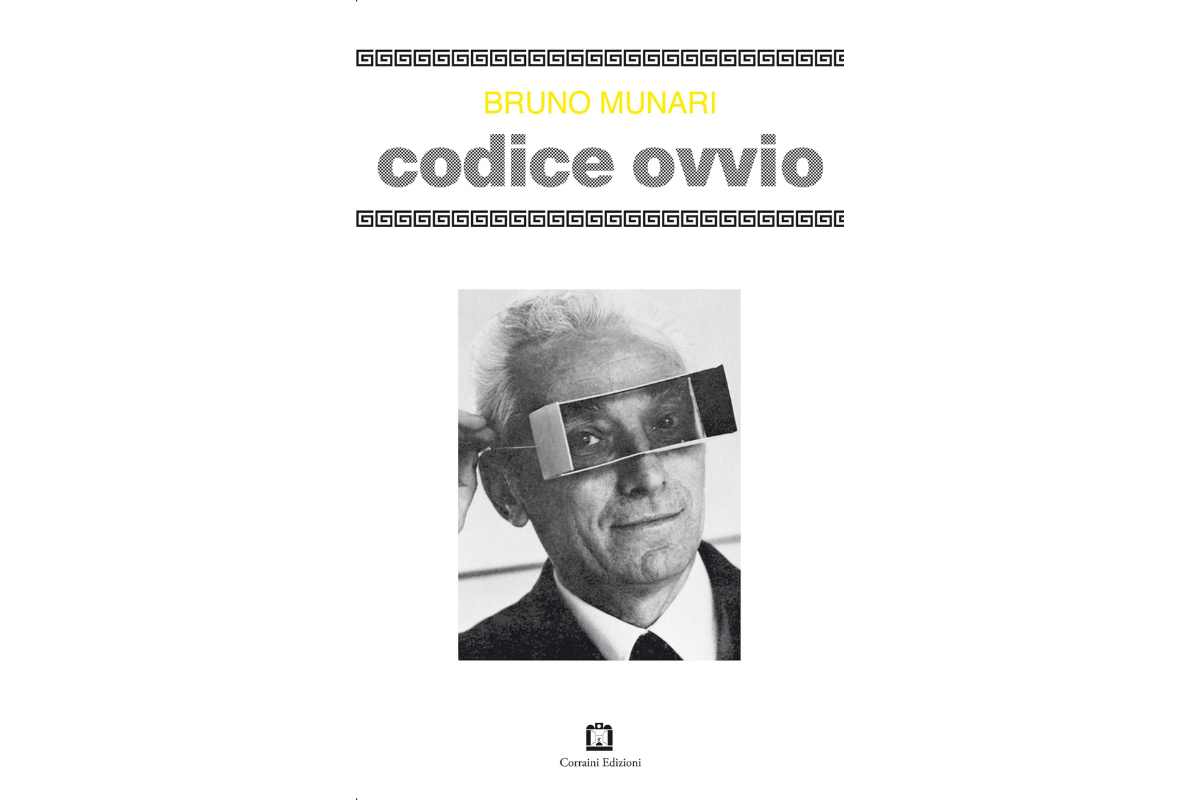 Bruno Munari Codice Ovvio, copertina del libro