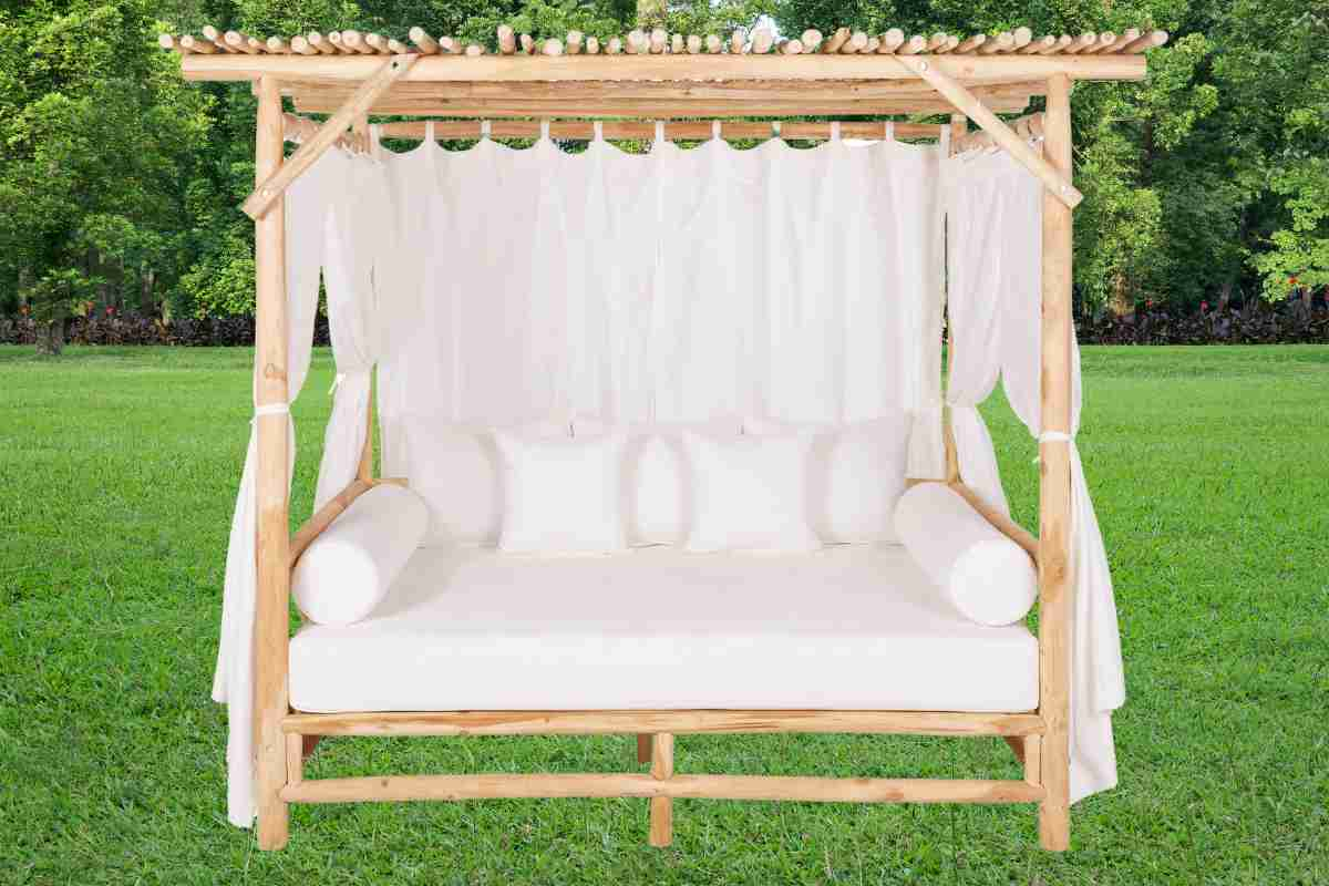 Letto a baldacchino per giardino Maisons du Monde