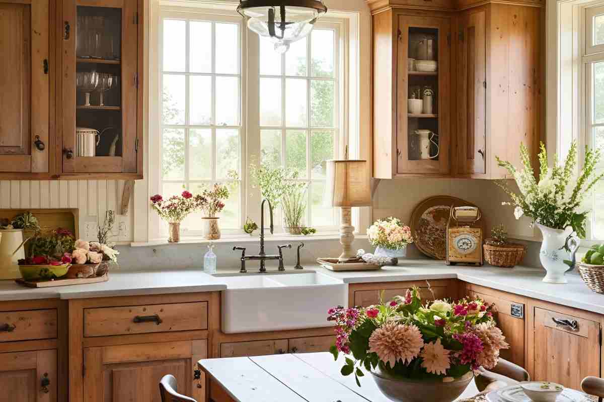 arredo farmhouse Chic in cucina